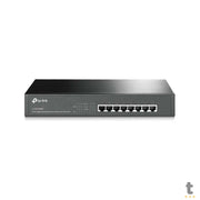 Switch 8 Portas PoE+ Gigabit 10/100/1000 TP-Link 126W - TL-SG1008MP