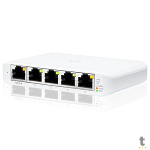 Switch Gigabit Poe 5 Portas 10/100/1000 Mbps Ubiquiti Unifi - USW-FLEX-MINI