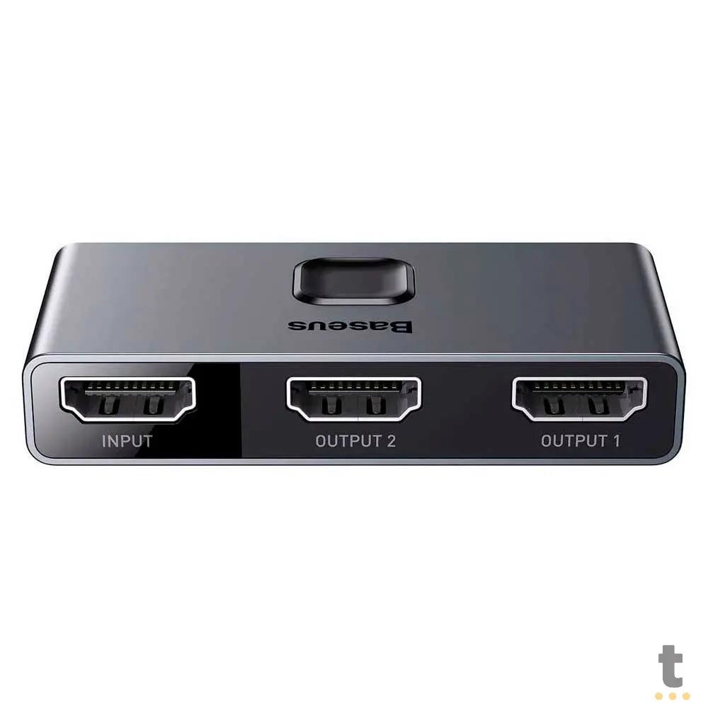 Switch HDMI 2 Portas Matrix Baseus Truedata