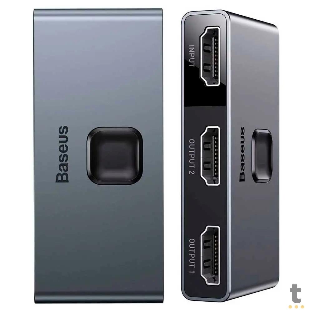 Switch HDMI 2 Portas Matrix Baseus Truedata