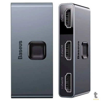 Switch HDMI 2 Portas Matrix Baseus Truedata