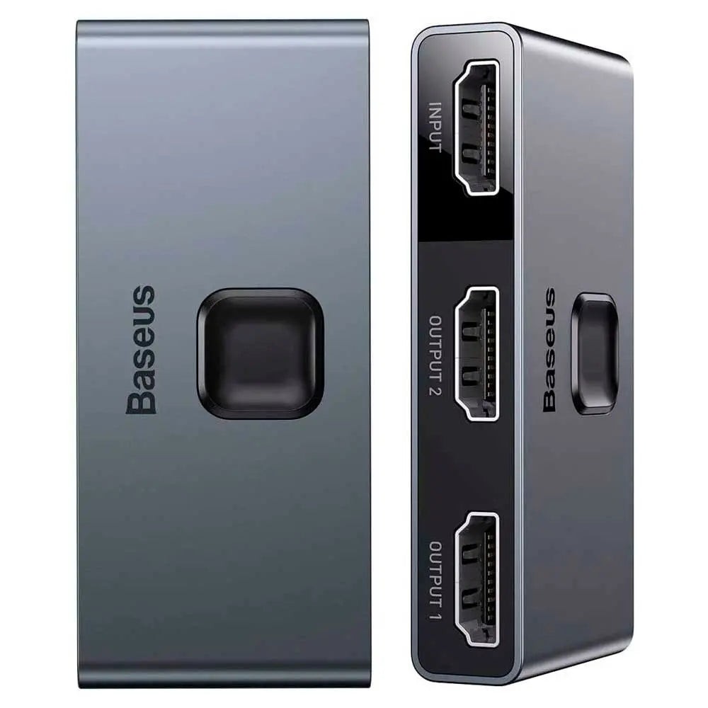 Switch HDMI 2 Portas Matrix Baseus Truedata