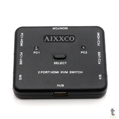 Switch Kvm Hdmi 2 Portas Aixxco El-21ha Truedata