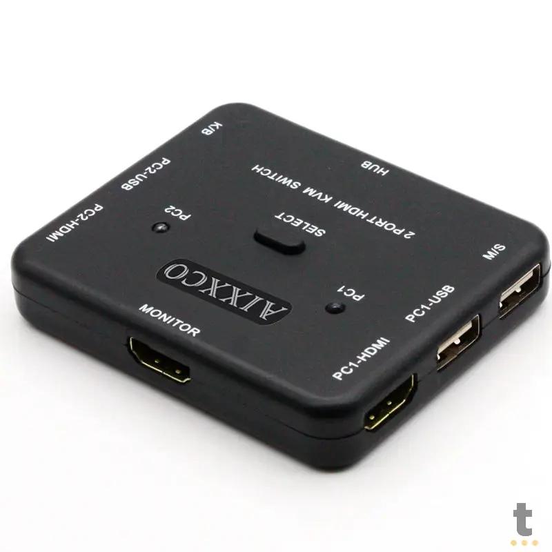 Switch Kvm Hdmi 2 Portas Aixxco El-21ha Truedata