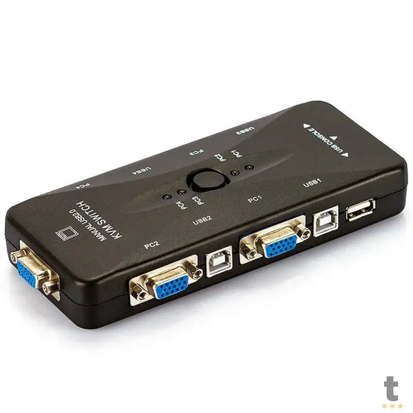 Switch Kvm Vga 4 Portas Newer - 2.0 Kvm Switch