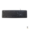 Teclado Com Fio Multilaser Slim Standard Abnt Preto Usb - TC065 Truedata