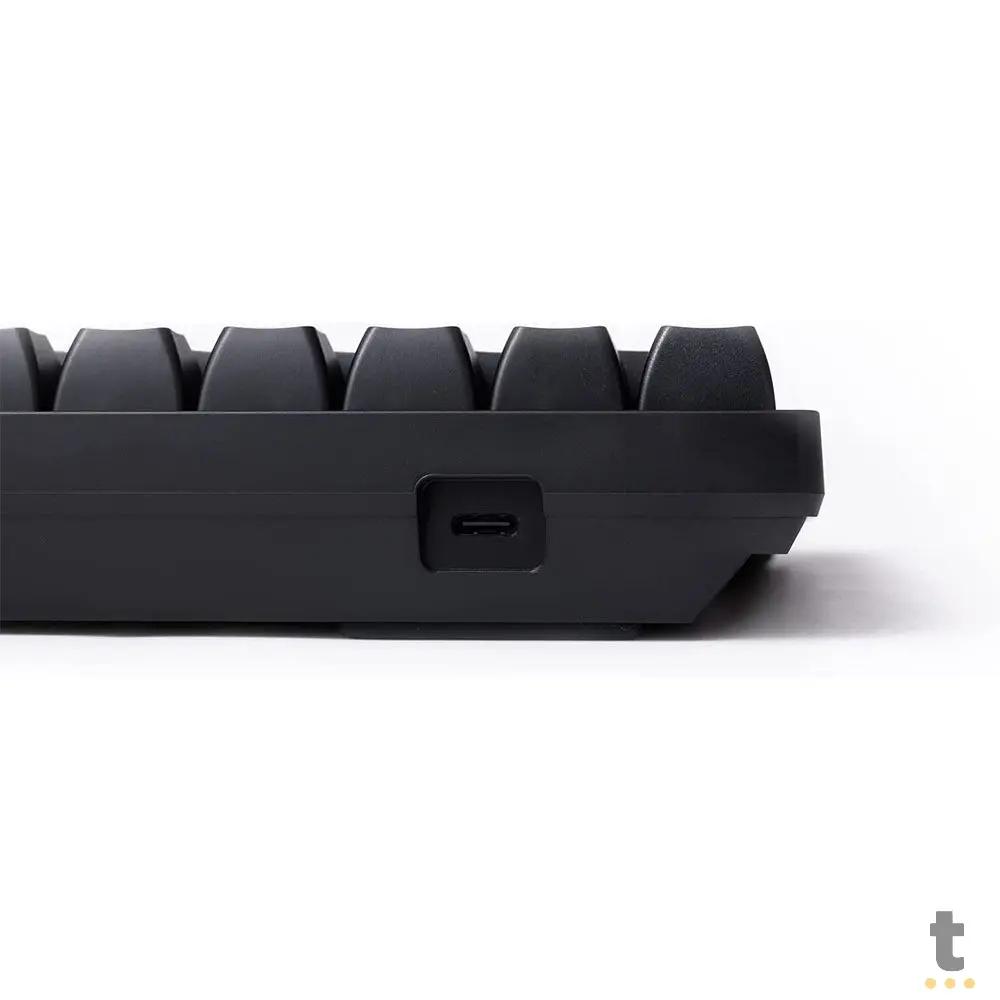 Teclado Gamer Mecanico Akko Asa 3068V2 Switch Jelly Pink RGB Preto Truedata