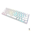 Teclado Gamer Mecanico Gamdias Hermes E3 RGB Switch Brown Branco - HERMES E3 RGB(US/BROWN/WH) Truedata