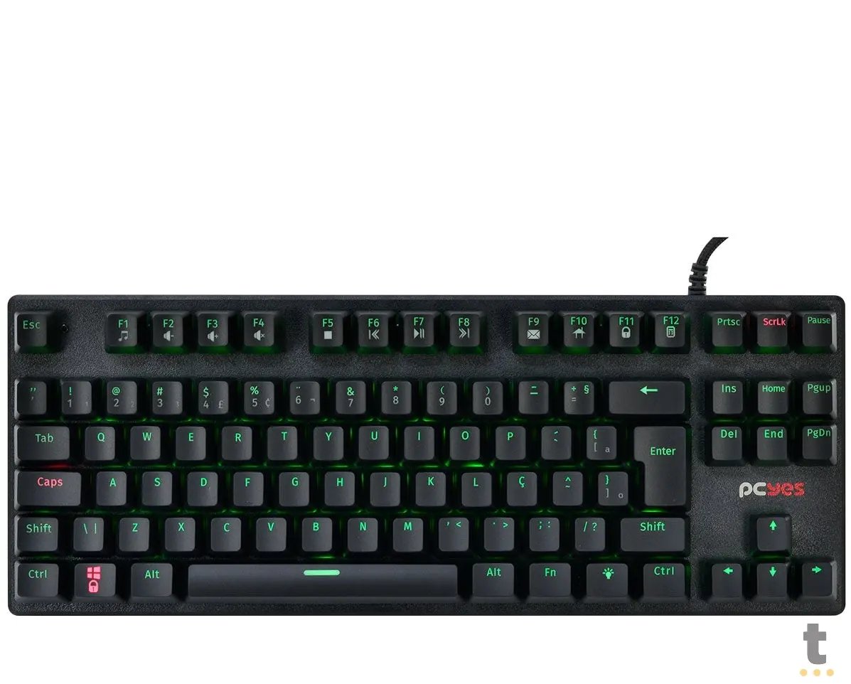 Teclado Gamer Mecanico PCYes KL7 Outemu Blue Abnt2 RGB - 32895 Truedata