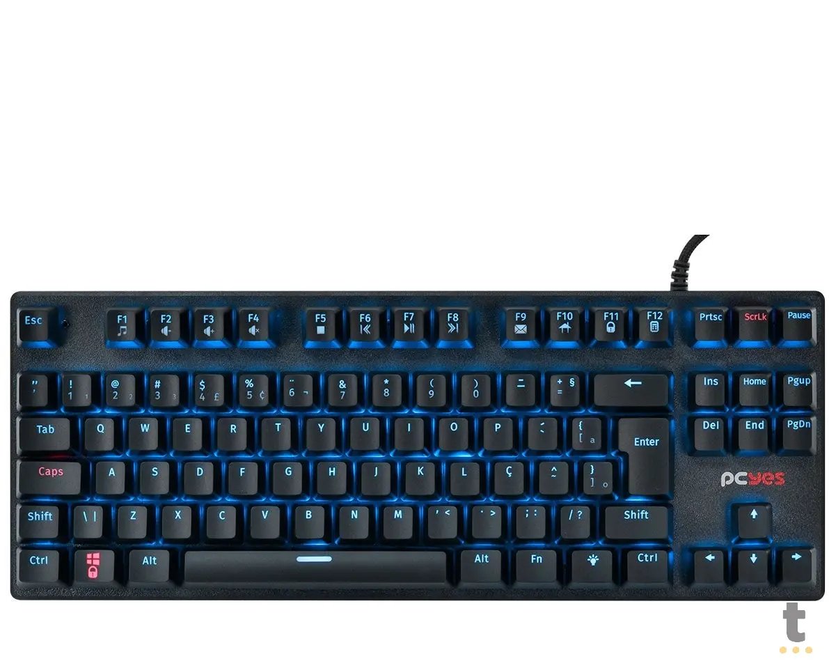 Teclado Gamer Mecanico PCYes KL7 Outemu Blue Abnt2 RGB - 32895 Truedata