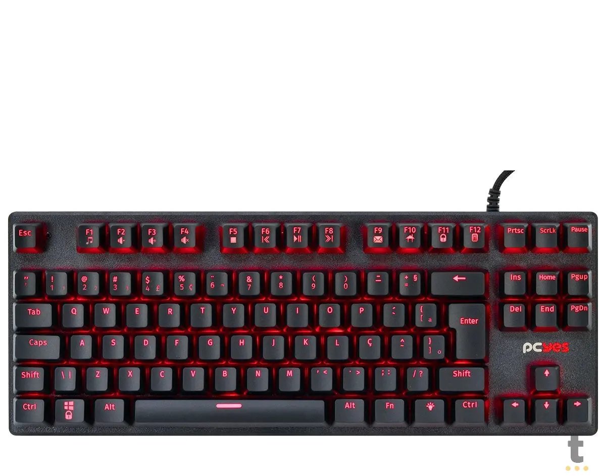 Teclado Gamer Mecanico PCYes KL7 Outemu Blue Abnt2 RGB - 32895 Truedata