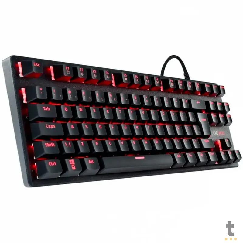 Teclado Gamer Mecanico PCYes KLR Oetemu Red Abnt2 - 32896 Truedata