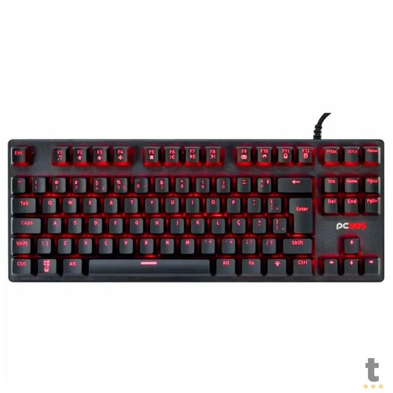 Teclado Gamer Mecanico PCYes KLR Oetemu Red Abnt2 - 32896 Truedata