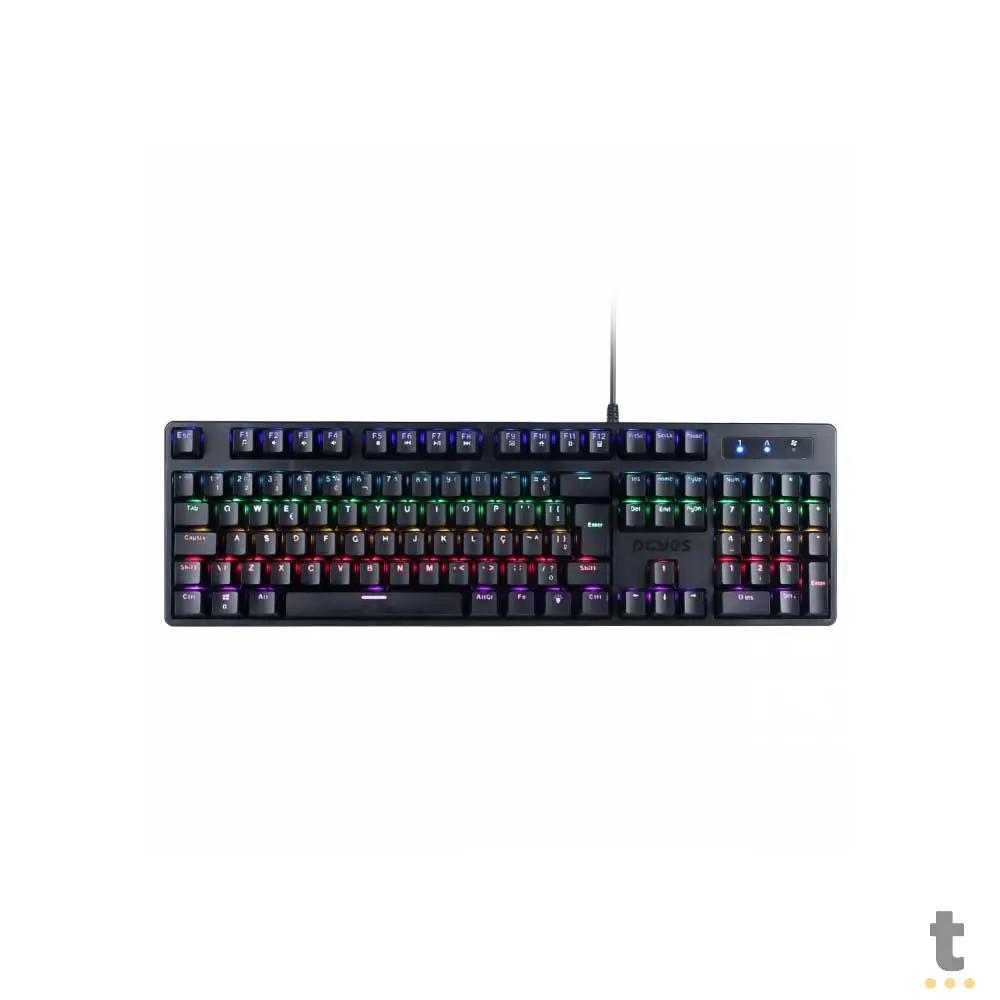 Teclado Gamer Mecanico PCYes Kratz Outemu Blue Hotswap Abnt2 RGB - PKOHBLRGB Truedata