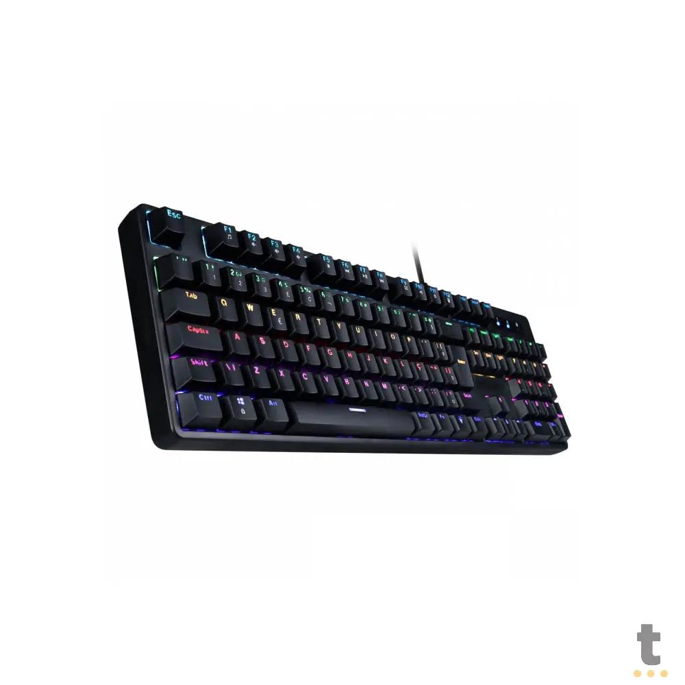 Teclado Gamer Mecanico PCYes Kratz Outemu Red Hotswap Abnt2 RGB Preto - PKOHRDRGB Truedata