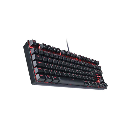 Teclado Gamer Mecanico PCYes TKL Neron Outemu Blue Hotswap Led Vermelho - PNOHBLV Truedata
