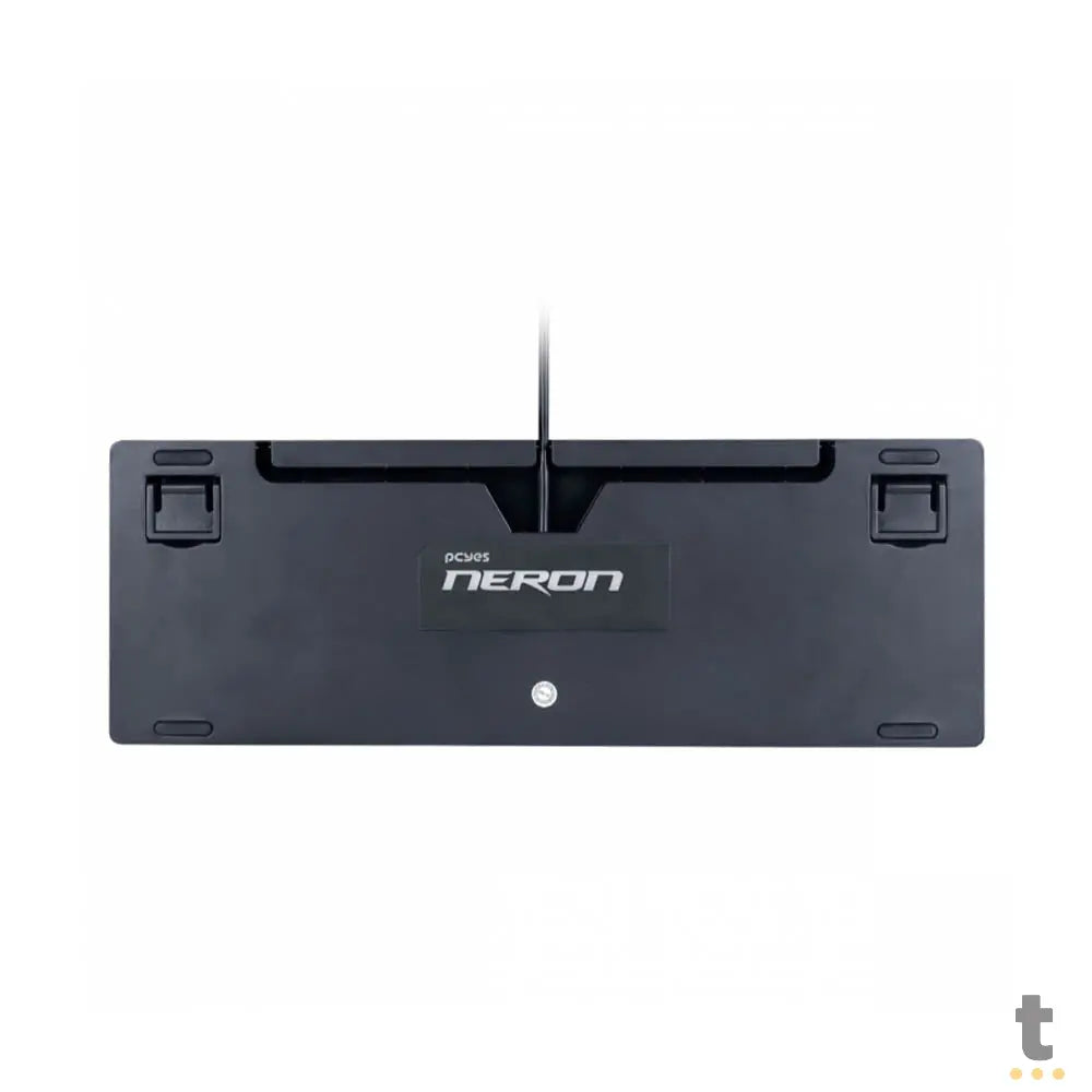 Teclado Gamer Mecanico PCYes TKL Neron Outemu Brown Hotswap RGB Preto - PNOHBWRGB Truedata