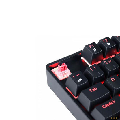 Teclado Gamer Mecanico PCYes TKL Neron Outemu Preto Led Vermelho - PNOHRDV Truedata