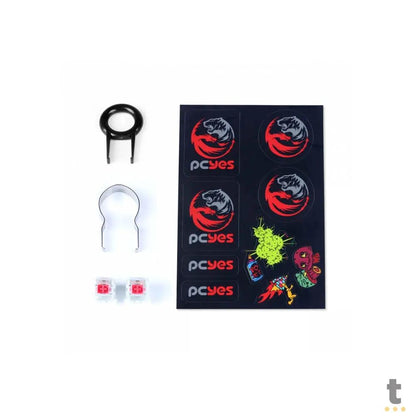 Teclado Gamer Mecanico PCYes TKL Neron Outemu RGB Preto - PNOHRDRGB Truedata