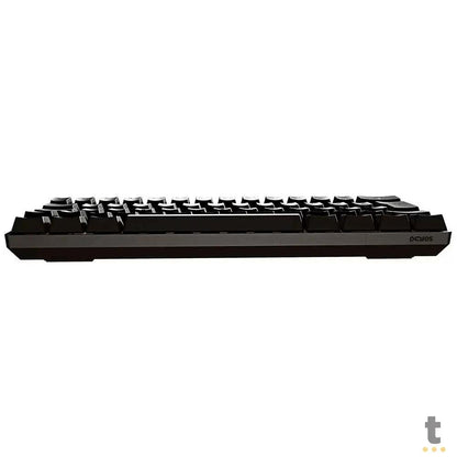 Teclado Gamer Mecanico PCYes Zot Outemu Brown Hotswap Abnt2 Led Vermelho Preto - PZOHBWV Truedata