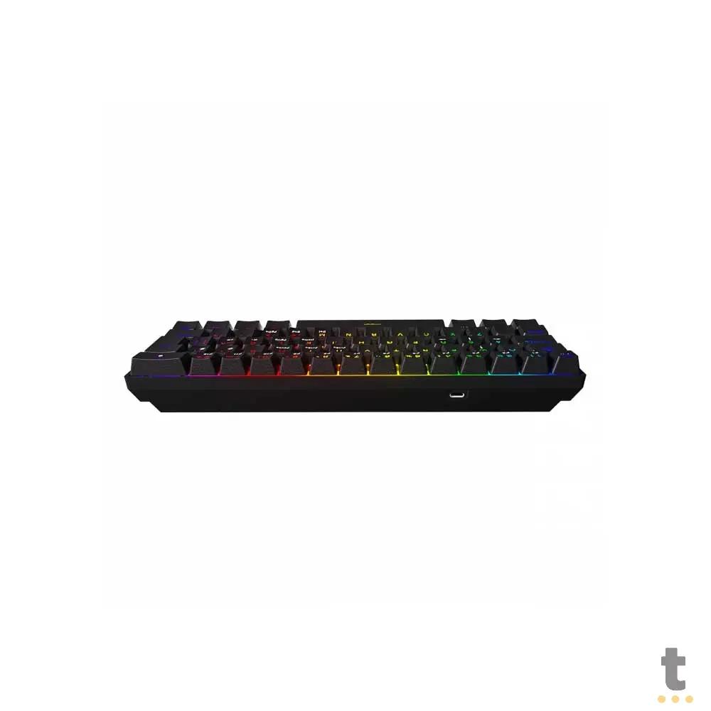 Teclado Gamer Mecanico PCYes Zot Outemu Brown Hotswap Abnt2 RGB Preto - PZOHBWRGB Truedata