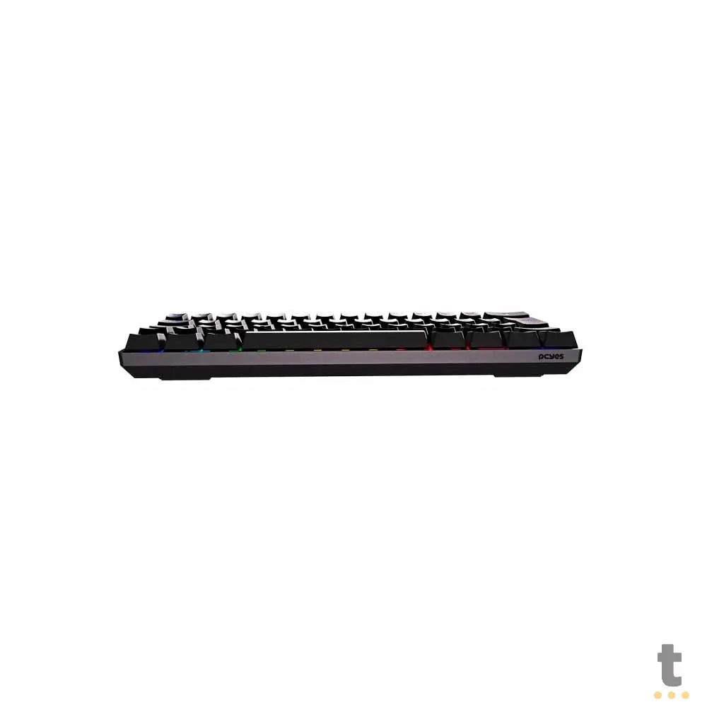 Teclado Gamer Mecanico PCYes Zot Outemu Brown Hotswap Abnt2 RGB Preto - PZOHBWRGB Truedata