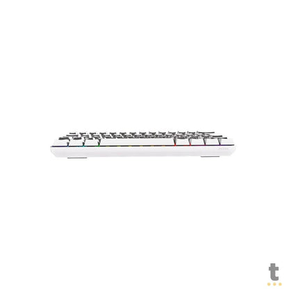 Teclado Gamer Mecanico PCYes Zot Outemu Brown Hotswap RGB Branco - PZWOHBWRGB Truedata