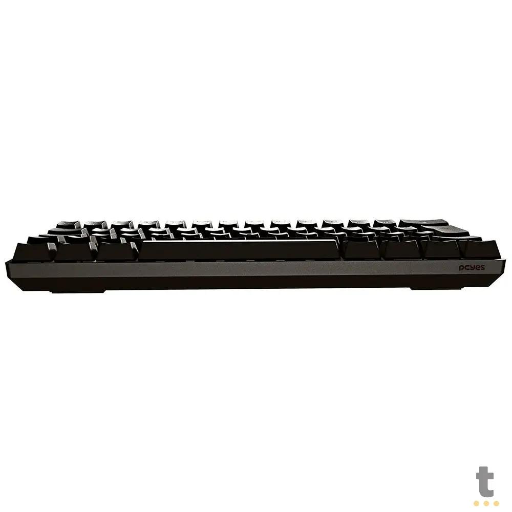 Teclado Gamer Mecanico PCYes Zot Outemu Red Hotswap Led Vermelho Preto - PZOHRDV Truedata