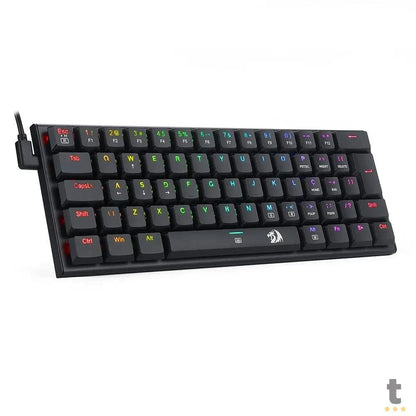 Teclado Gamer Mecânico Redragon Anivia RGB Switch Azul Preto - K614-RGB (PT-BLUE) Truedata
