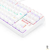 Teclado Gamer Mecânico Redragon Daksa Lunar Branco Rainbow Switch Blue - K576W-R (PT-BLUE) Truedata