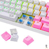 Teclado Gamer Mecânico Redragon Dragonborn RGB Switch Azul Branco e Rosa - K630PW-RGB (PT-BLUE) Truedata