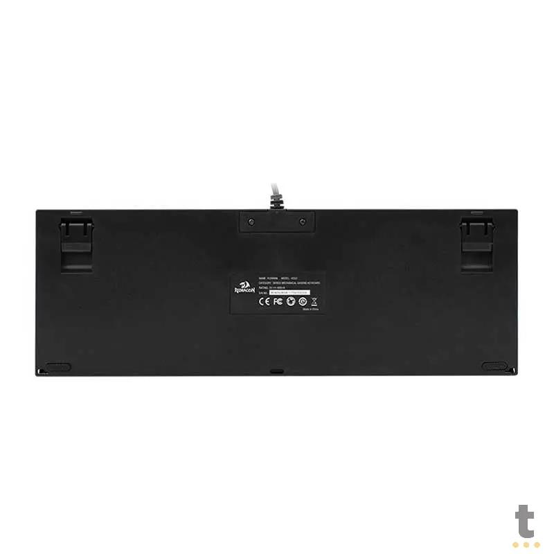 Teclado Gamer Mecanico Redragon Kumara Led Vermelho Switch Brown - K552-2 Truedata