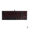 Teclado Gamer Mecanico Redragon Kumara Led Vermelho Switch Brown - K552-2 Truedata