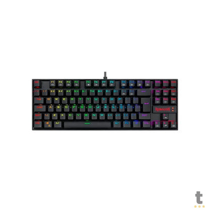 Teclado Gamer Mecanico Redragon Kumara Pro Rgb Preto Switch Marrom - K552RGB-PRO (PT-BROWN) Truedata