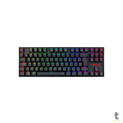 Teclado Gamer Mecanico Sem Fio Redragon Kumara Pro Wireless Rgb Preto Switch Marrom - K552RGB-BRS-B Truedata