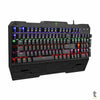 Teclado Gamer Mecanico T-Dagger Battleship Led Rainbow Switch Outemu Blue - T-TGK301-BL Truedata