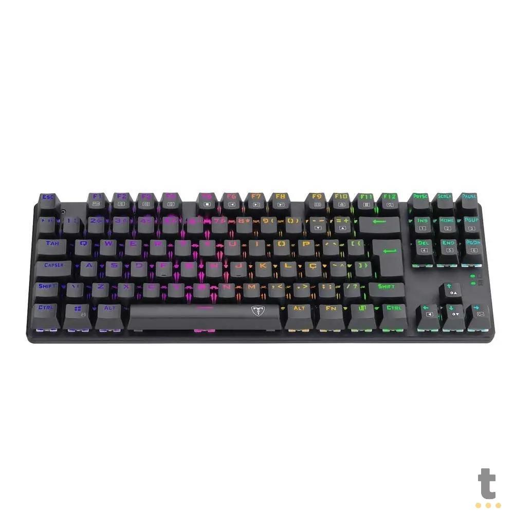 Teclado Gamer Mecanico T-Dagger Bora RGB Switch Outemu Brown - T-TGK315-BR (PT-BROWN) Truedata
