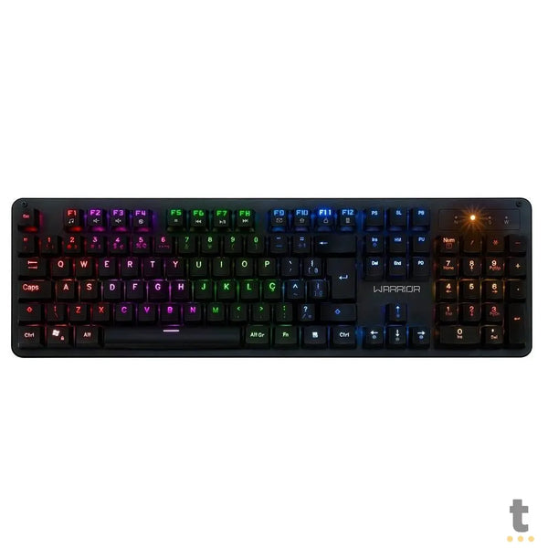 Teclado Gamer Mecanico Warrior Dunky Outemu Red - TC282