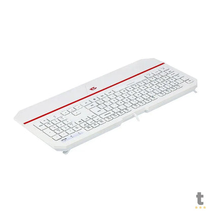 Teclado Gamer Membrana Redragon Karura 2 RGB Branco - K502W-N Truedata
