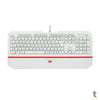 Teclado Gamer Membrana Redragon Karura 2 RGB Branco - K502W-N Truedata