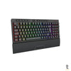 Teclado Gamer Membrana Redragon Shiva 98 RGB Preto C/ Apoio de Pulso - K515-RGB Truedata