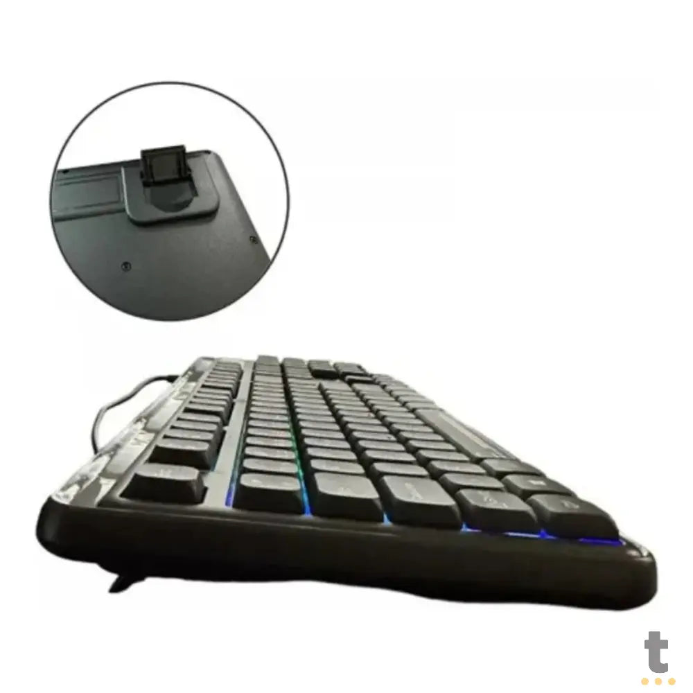 Teclado Gamer Multimídia Knup USB RGB - KP-TE130 Truedata