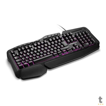 Teclado Gamer Warrior Clancy Rgb Macro - TC241 Truedata