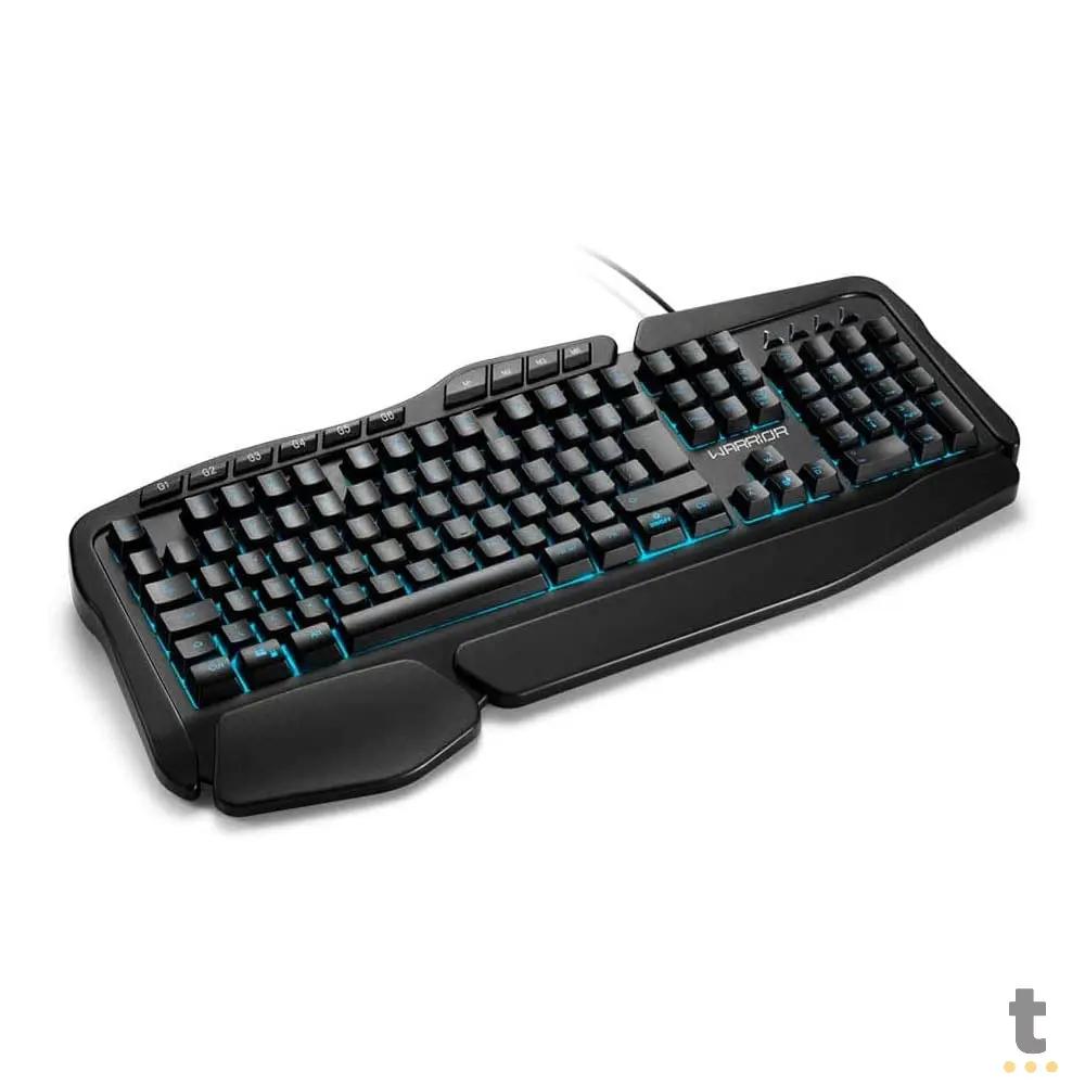Teclado Gamer Warrior Clancy Rgb Macro - TC241 Truedata