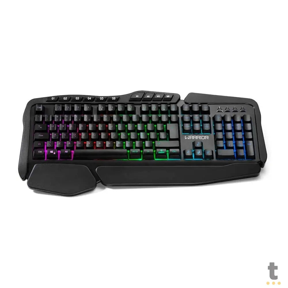 Teclado Gamer Warrior Clancy Rgb Macro - TC241 Truedata