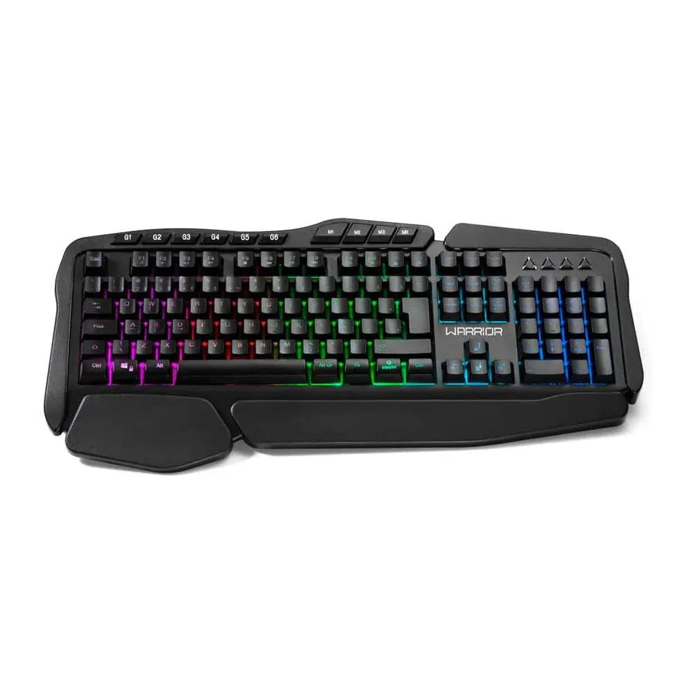 Teclado Gamer Warrior Clancy Rgb Macro - TC241 Truedata