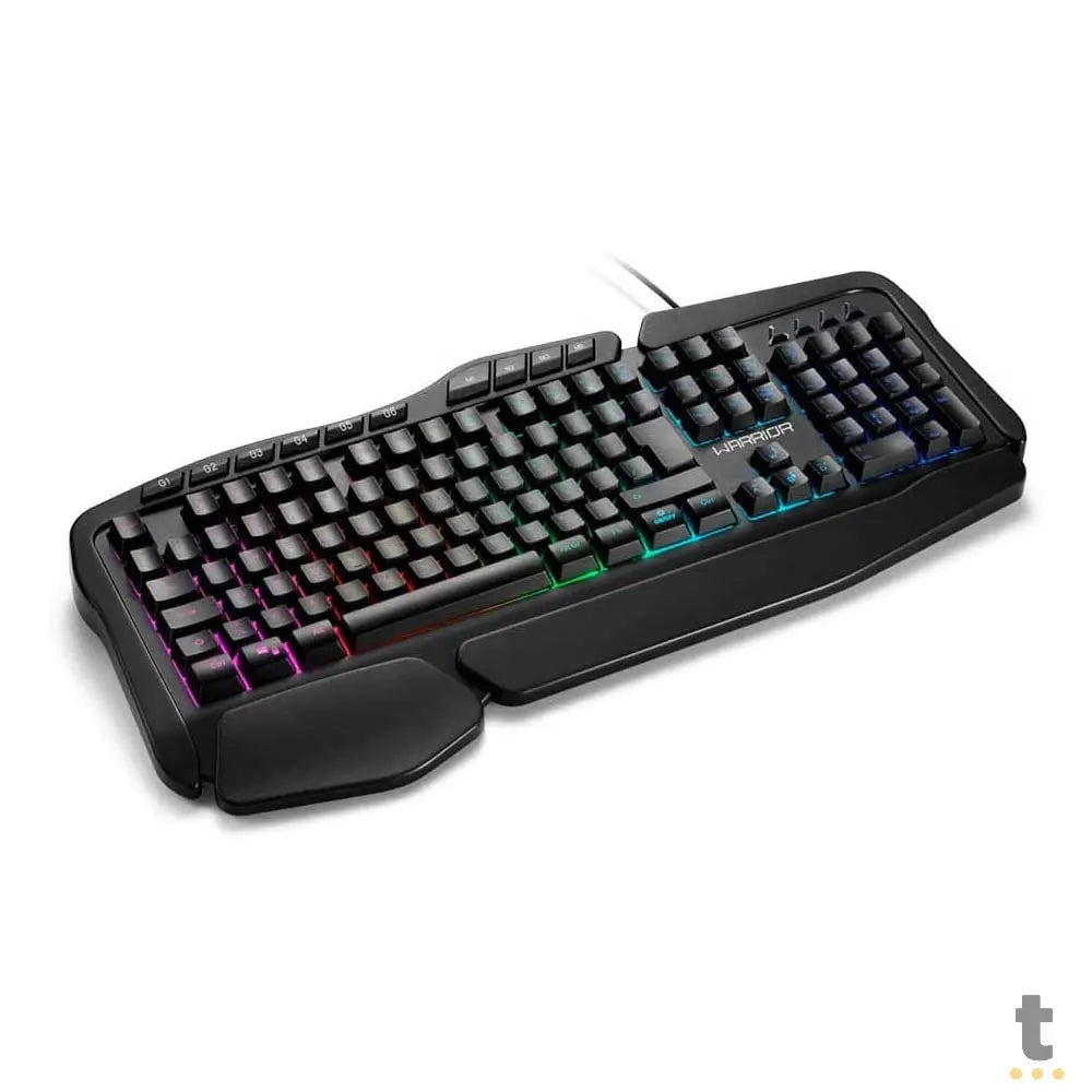 Teclado Gamer Warrior Clancy Rgb Macro - TC241 Truedata