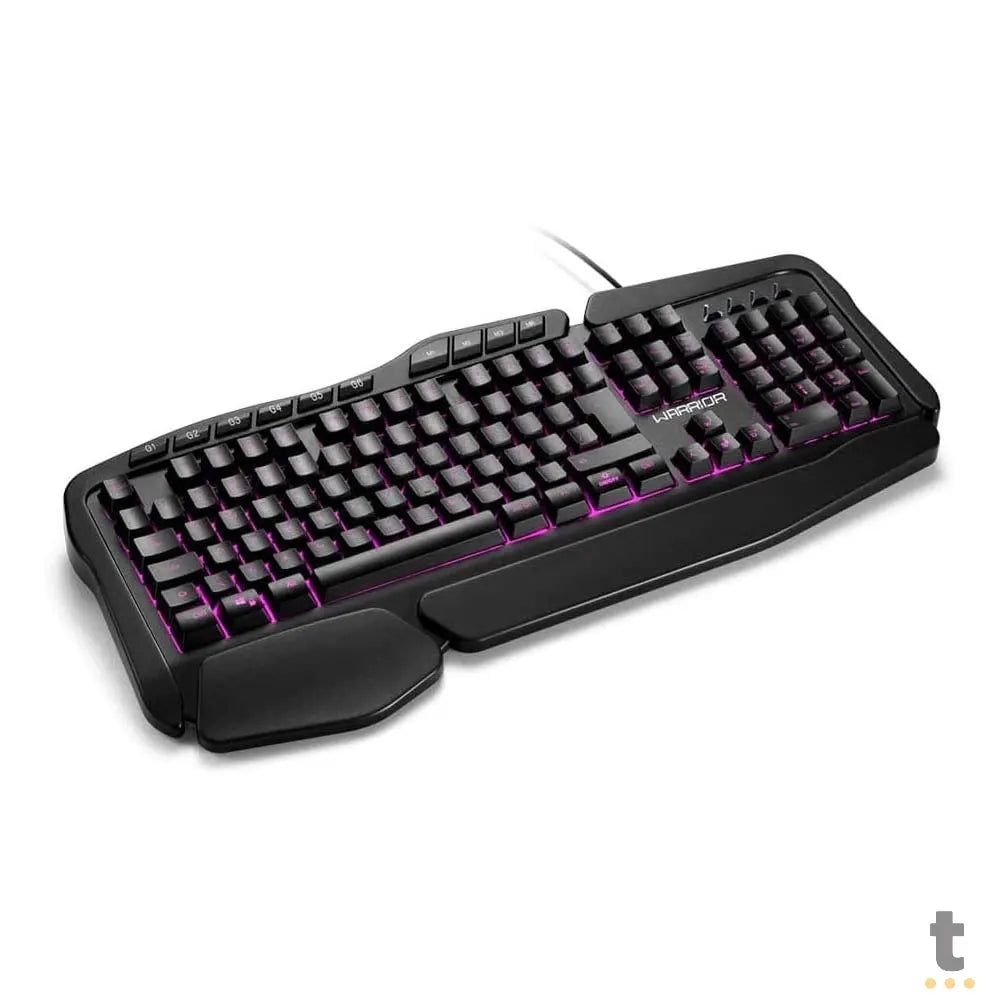Teclado Gamer Warrior Clancy Rgb Macro - TC241 Truedata