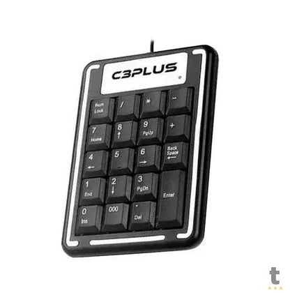 Teclado Numérico C3Tech Usb Preto - KN-11BK Truedata