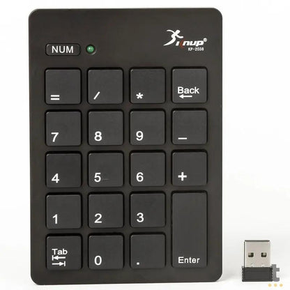 Teclado Numerico Sem Fio Knup Kp-2038 Truedata